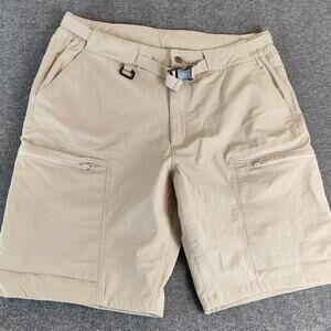 FREE SOLDIER Tan Hiker Outdoor Belted Cargo Nylon Shorts Mens 40 Tactical Gear